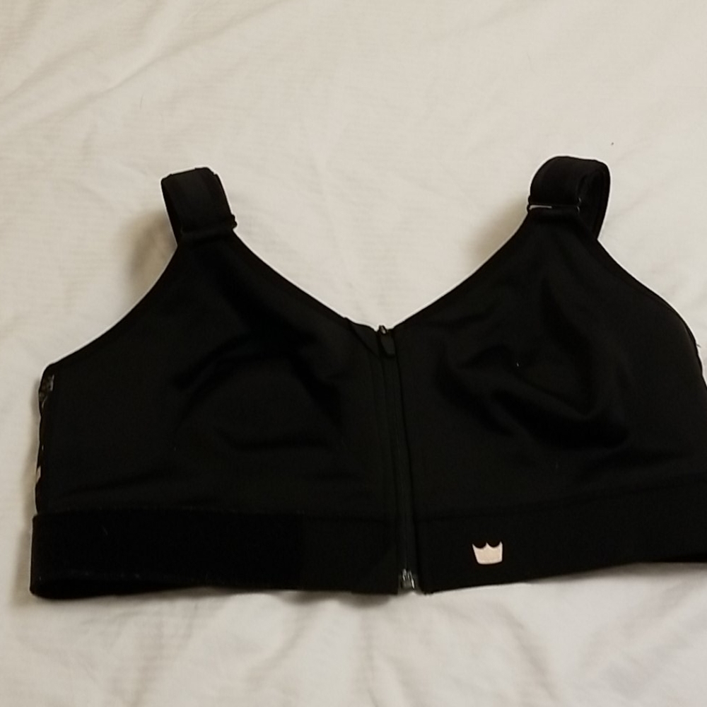 Black & Rose Gold SHEFIT "flex" sportsbra